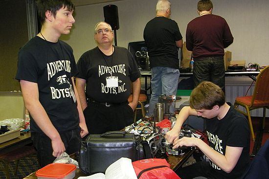 Team Adventure Bots, William Baer, Steve Savage, Chad Savage