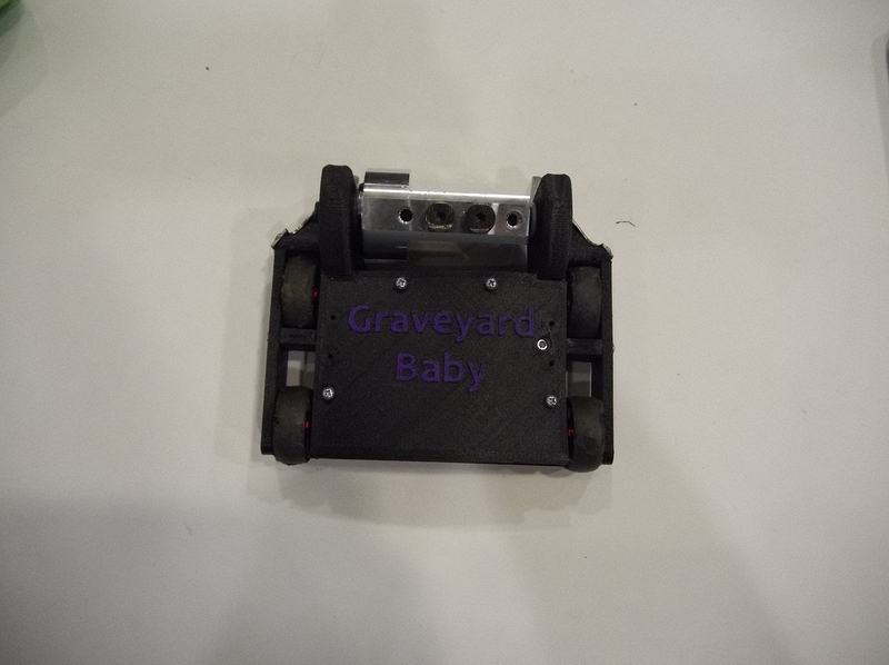 Antweight Graveyard Baby\nTeam Underdog Robotics